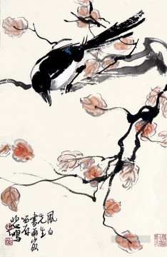 Pastel Xu Beihong en rama tinta china antigua Pinturas al óleo
